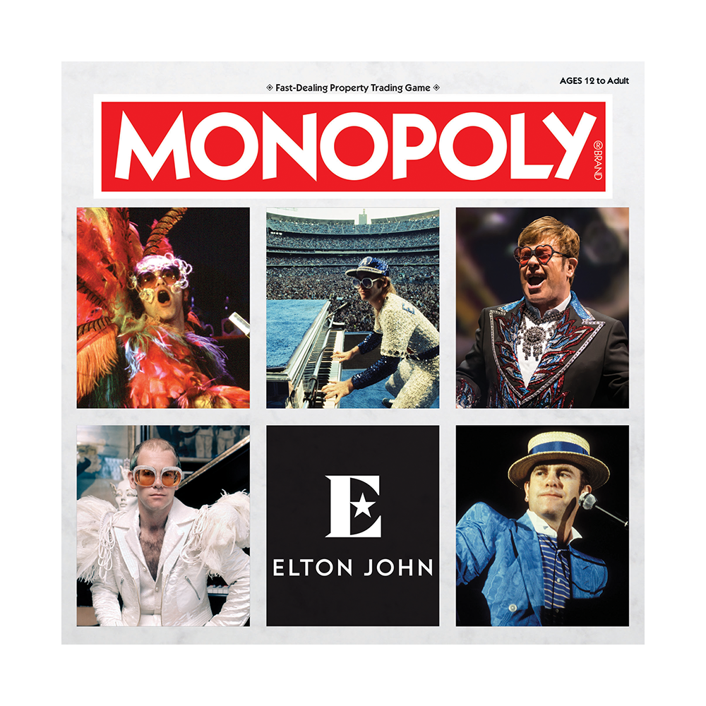 Elton John Edition Monopoly Board Game