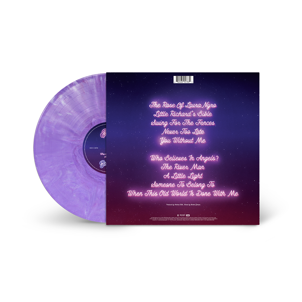 Exclusive Purple Marble Vinyl – Who Believes In Angels?