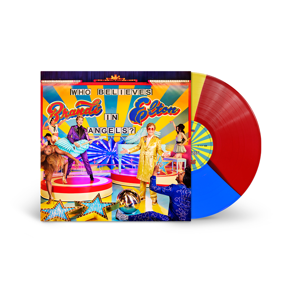 Limited Edition Tri-Color Vinyl Record - Who Believes In Angels?