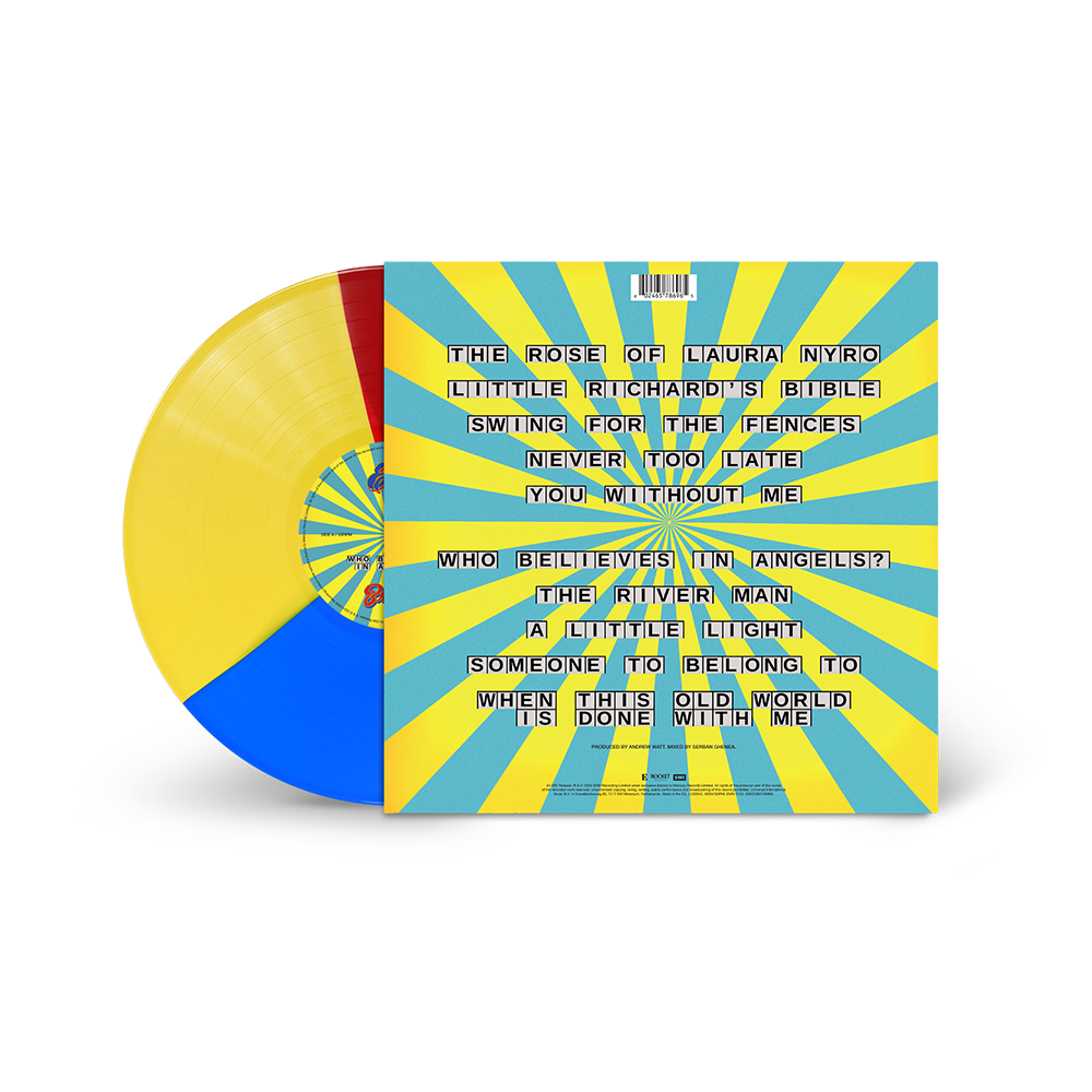 Limited Edition Tri-Color Vinyl Record - Who Believes In Angels?