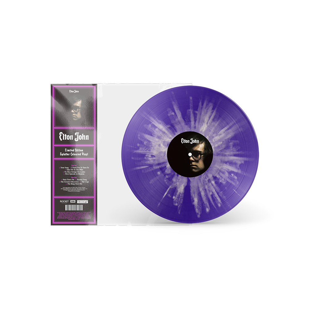 Elton John Splatter Vinyl LP (Limited Edition)