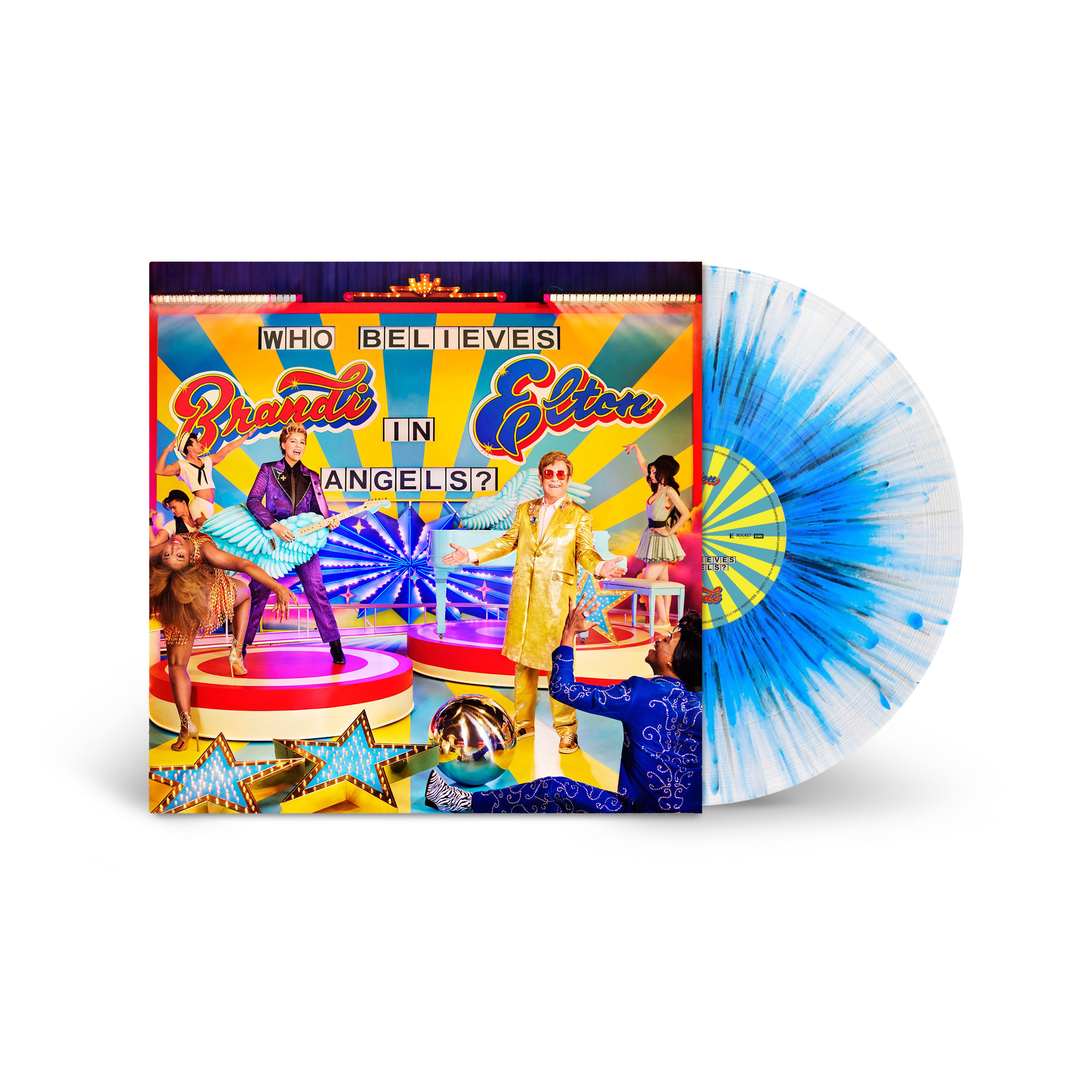 Limited Blue Splatter Vinyl: Who Believes In Angels?