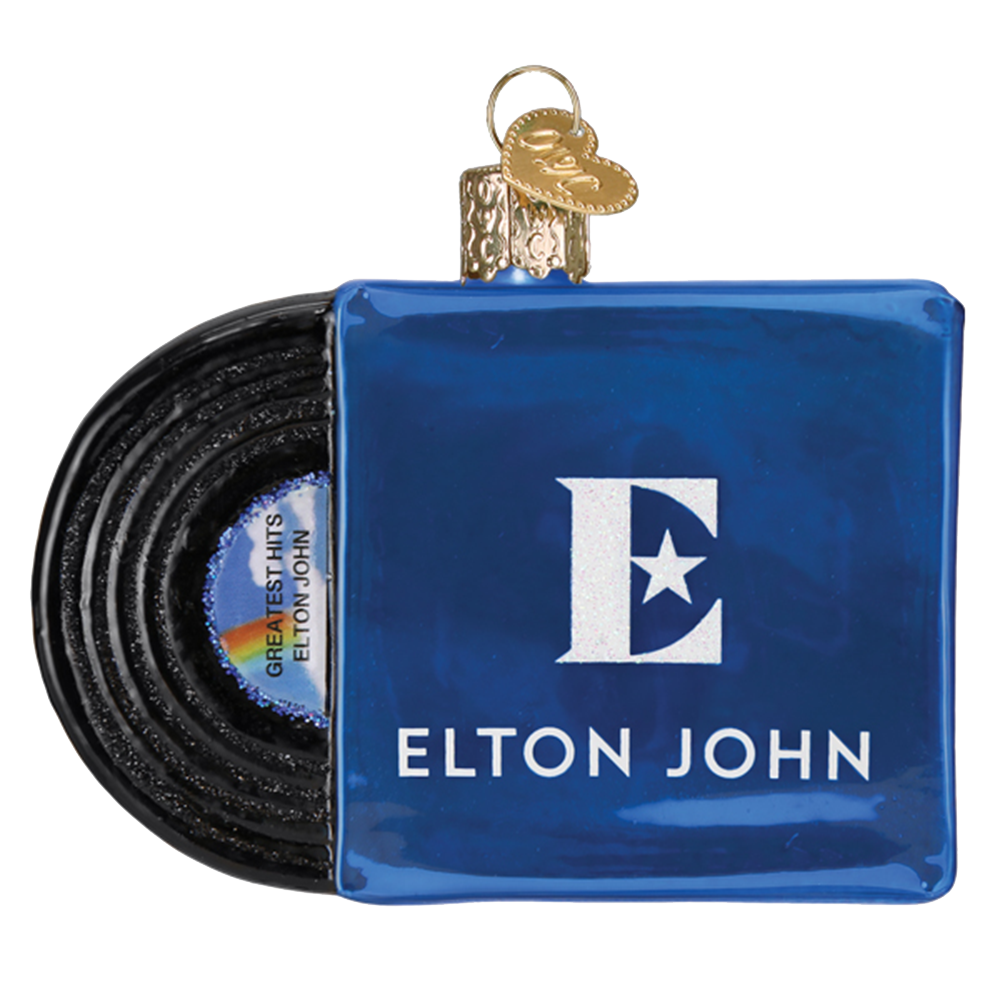 Elton John Album Cover Christmas Ornament