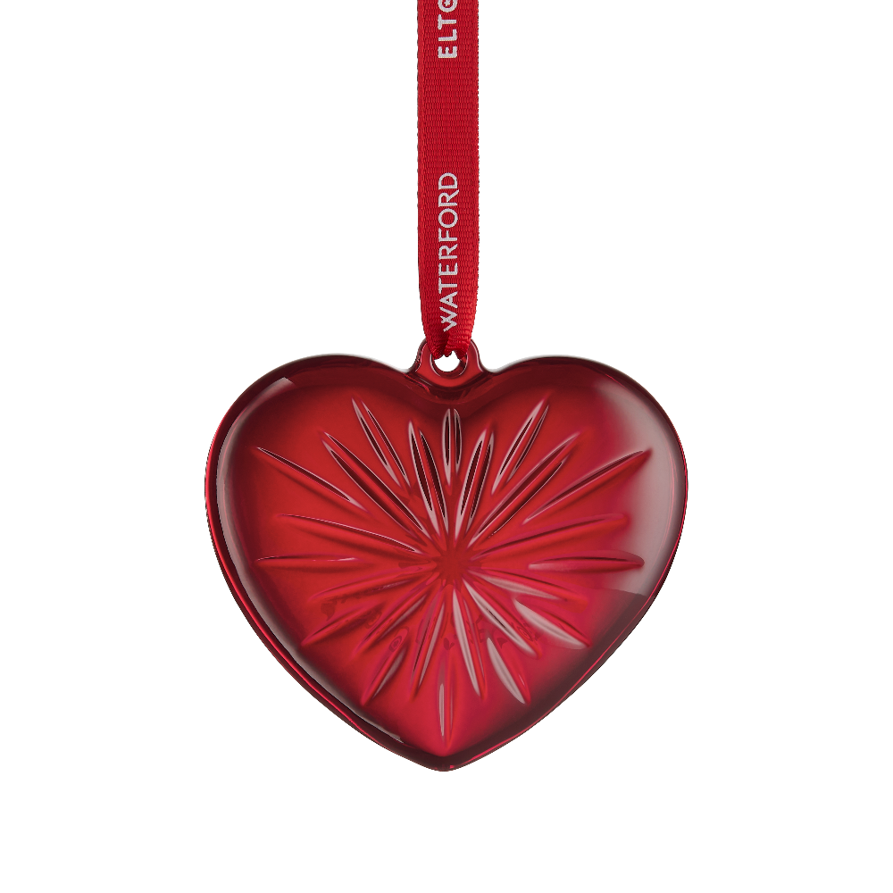 Elton John Red Heart Charity Ornament
