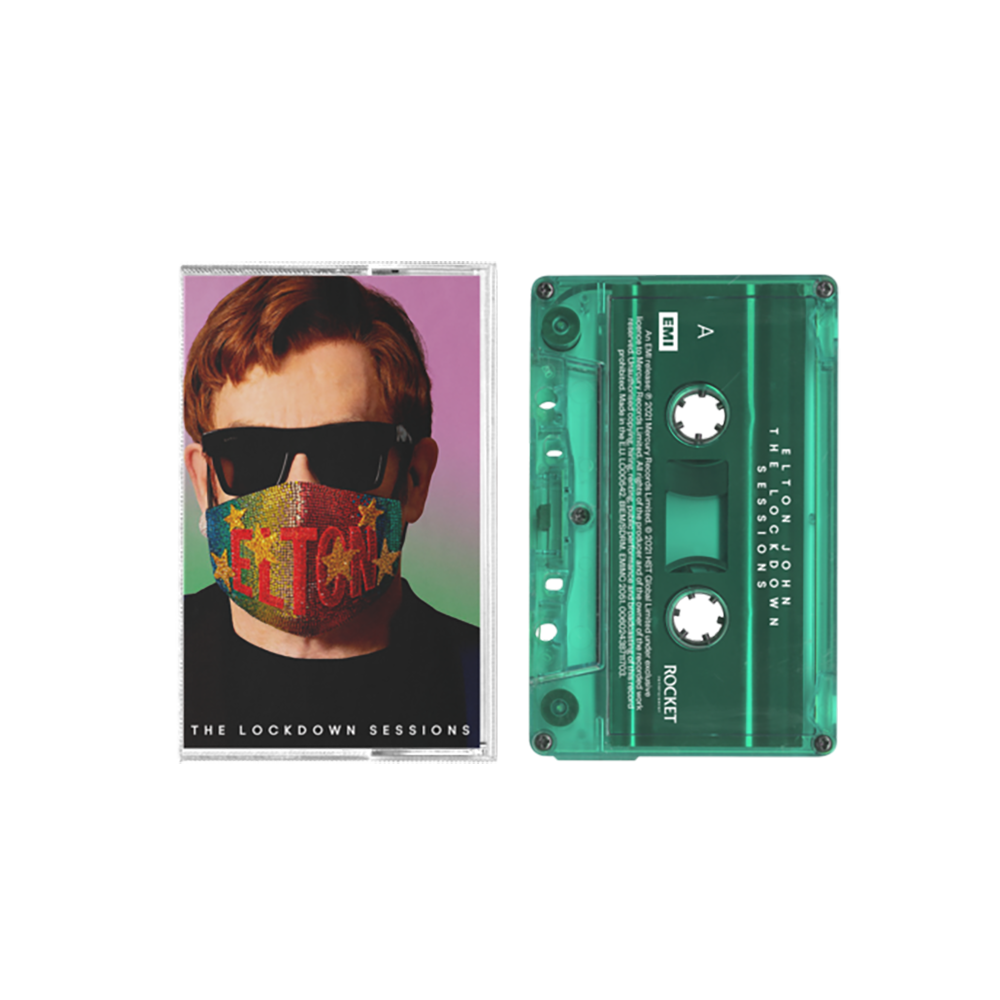 Lockdown Sessions Green Cassette Tape
