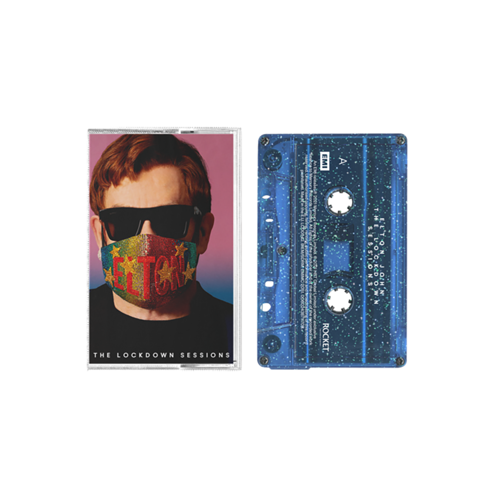 Elton John: The Lockdown Sessions Blue Glitter Tape