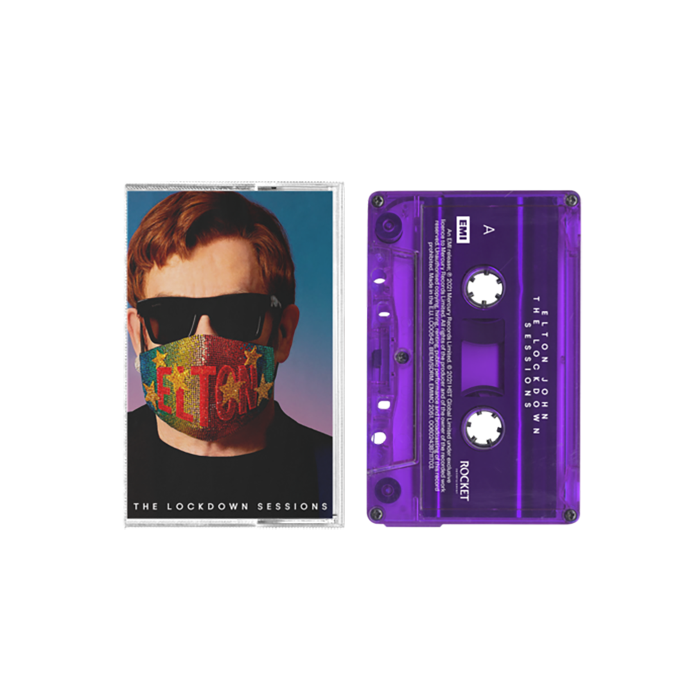 Purple Lockdown Sessions Cassette Tape