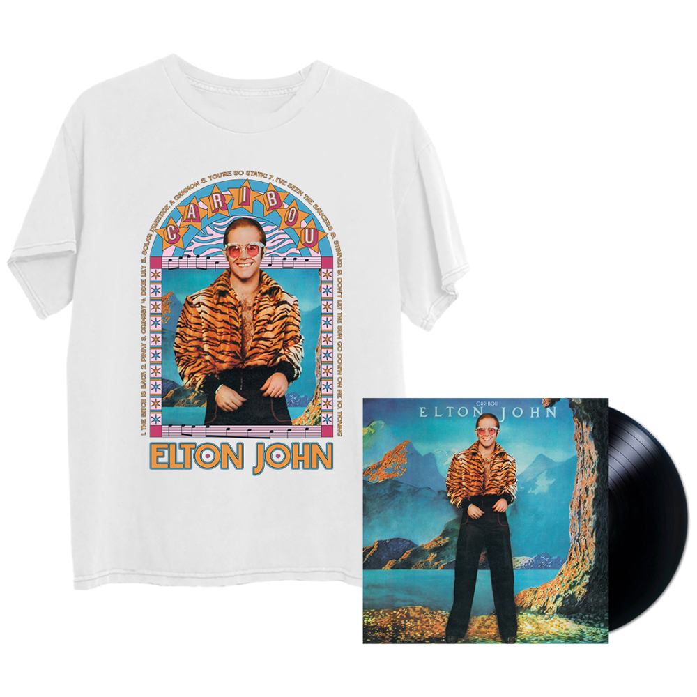 Caribou Graphic Tee & Vinyl Record Bundle