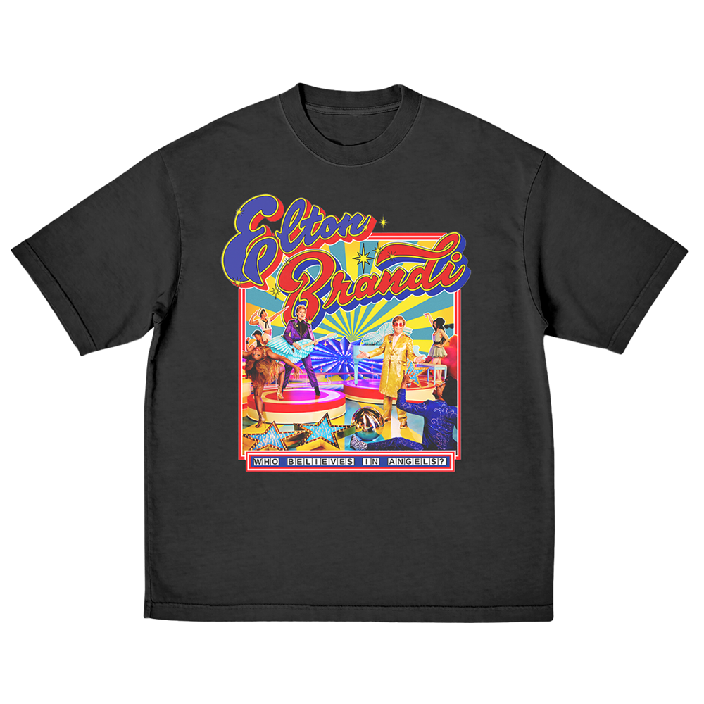 Who Believes In Angels Album Tee - Black Band Shirt