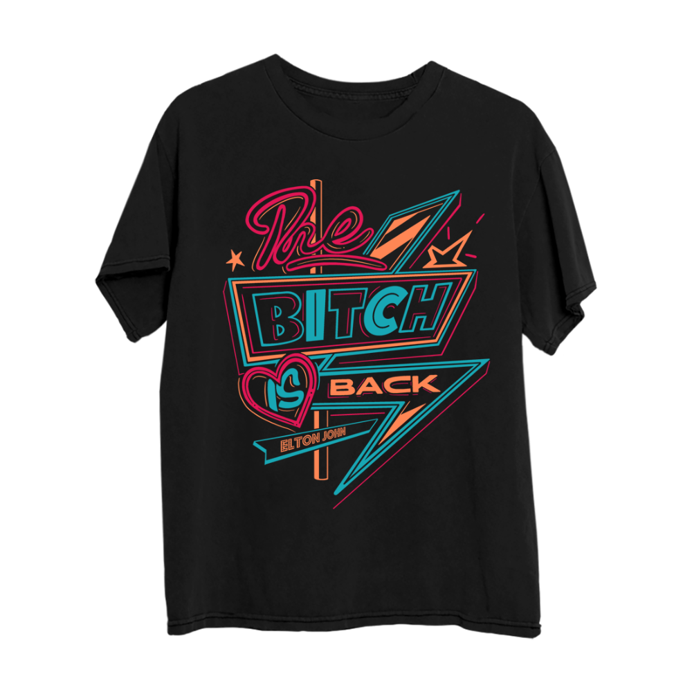 Bitch is Back Slogan T-Shirt
