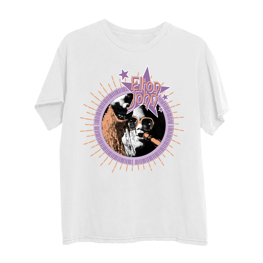 Sunburst Piano Photo T-Shirt – Stylish Music Lover Tee