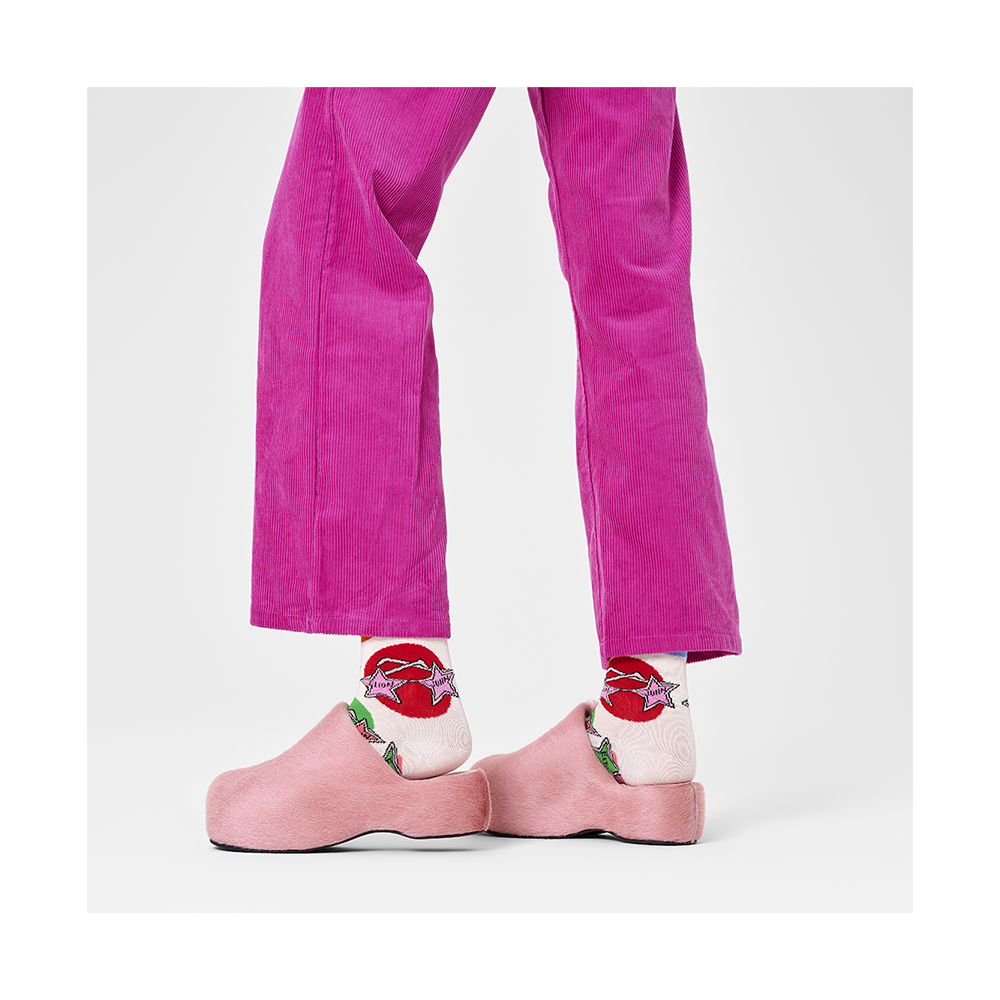 Happy Socks Elton John Glasses Design Socks