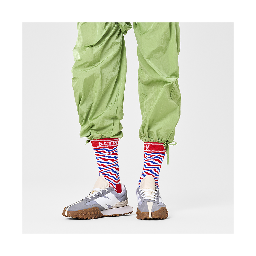 Elton John Striped Happy Socks – Bold & Colorful