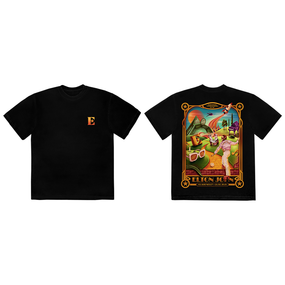Classic Black Glastonbury Tee