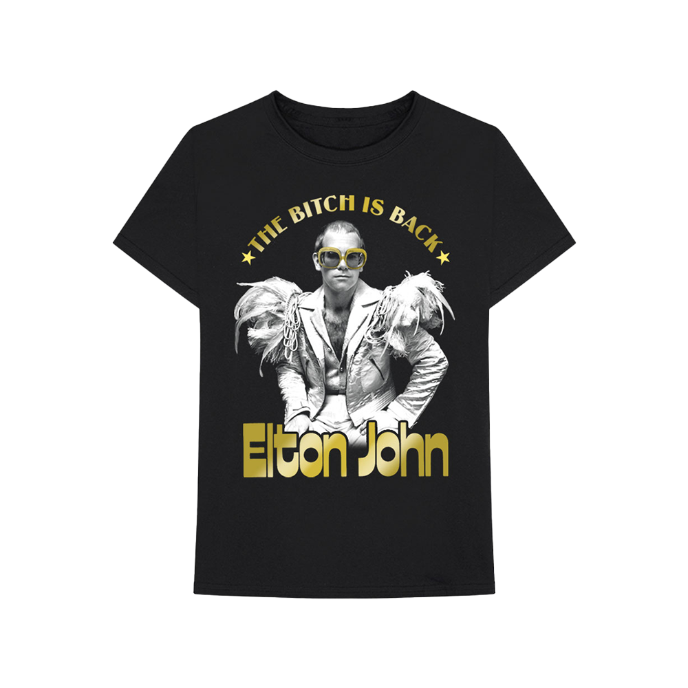Bitch is Back Graphic Foil Tee