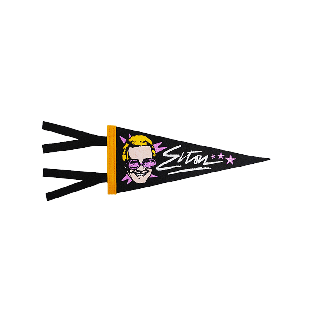 Elton John Mini Pennant by Oxford – Collectible Fan Gift