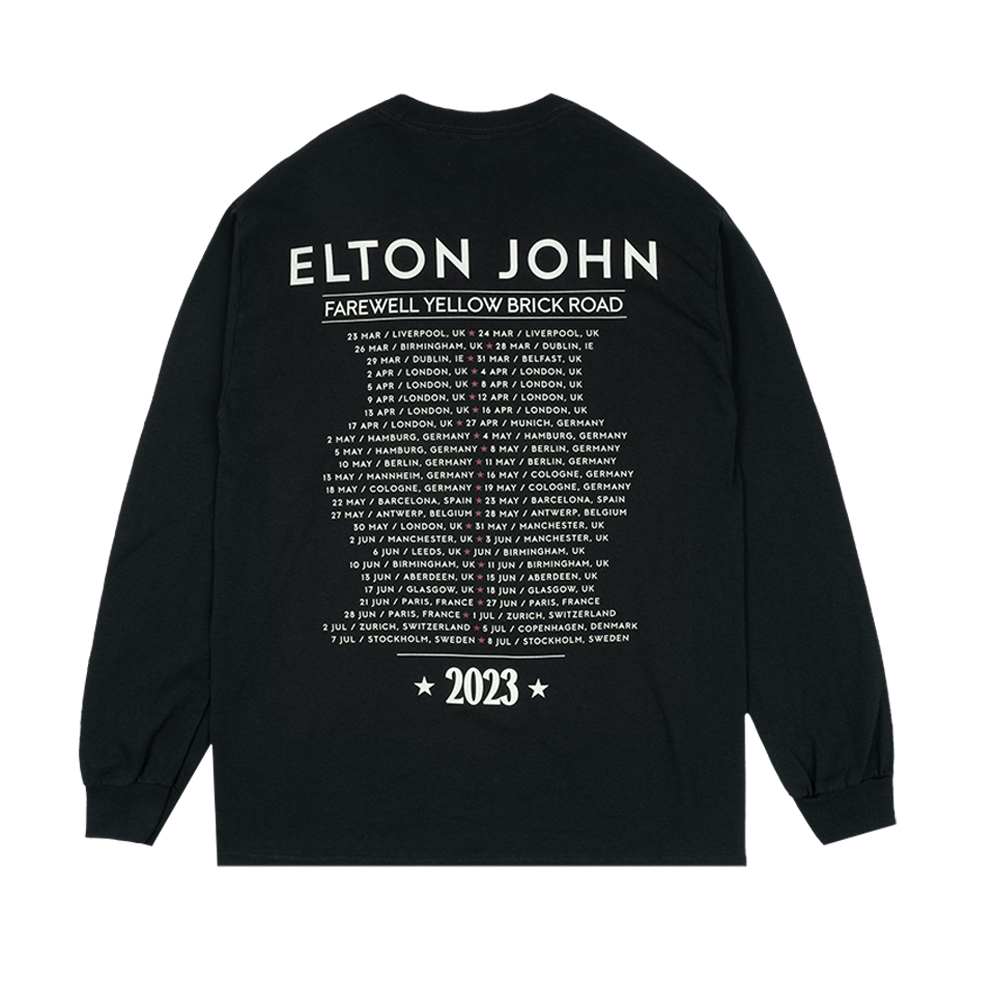 2023 Elton John Tour Long Sleeve Tee