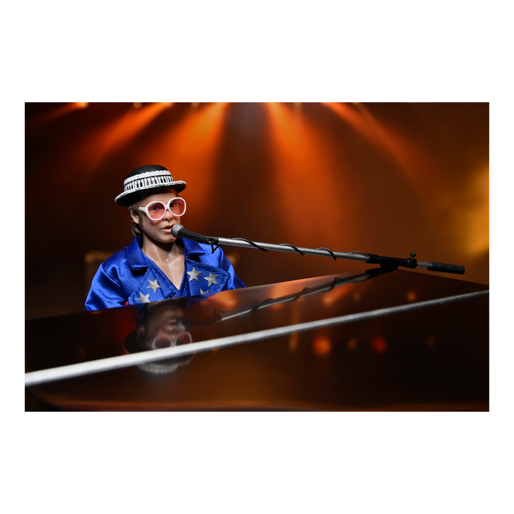 Elton John '76 Live Action Figure with Piano