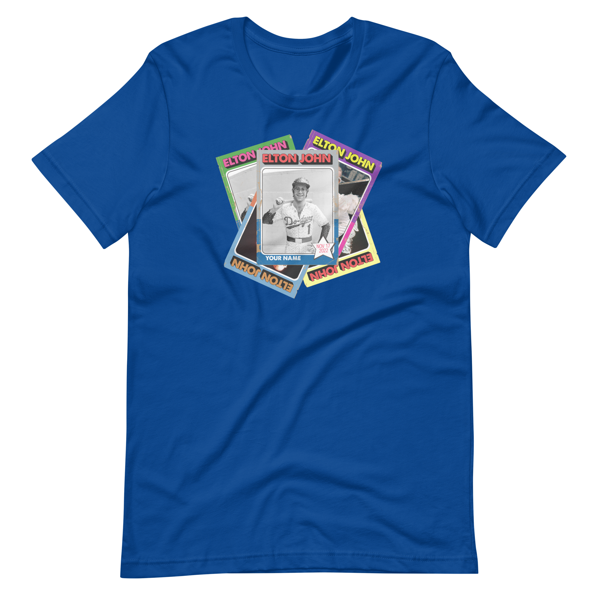 Vintage Baseball Card Graphic Tee