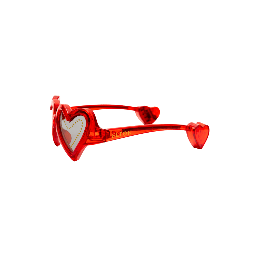 Elton John Light-Up Heart Glasses