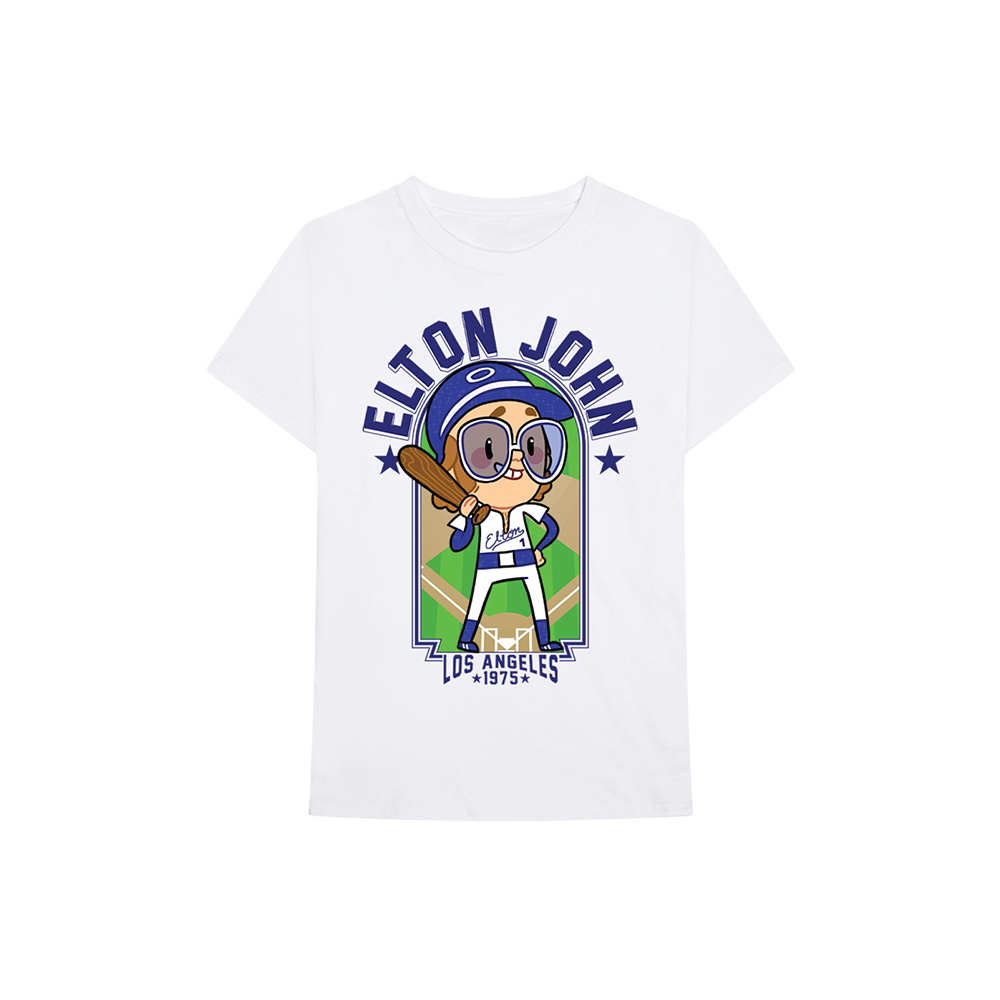 1975 Elton John Vintage Kids Tee