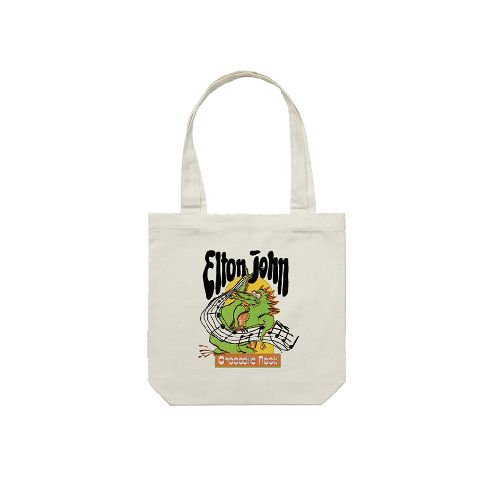 Crocodile Print Tote Bag