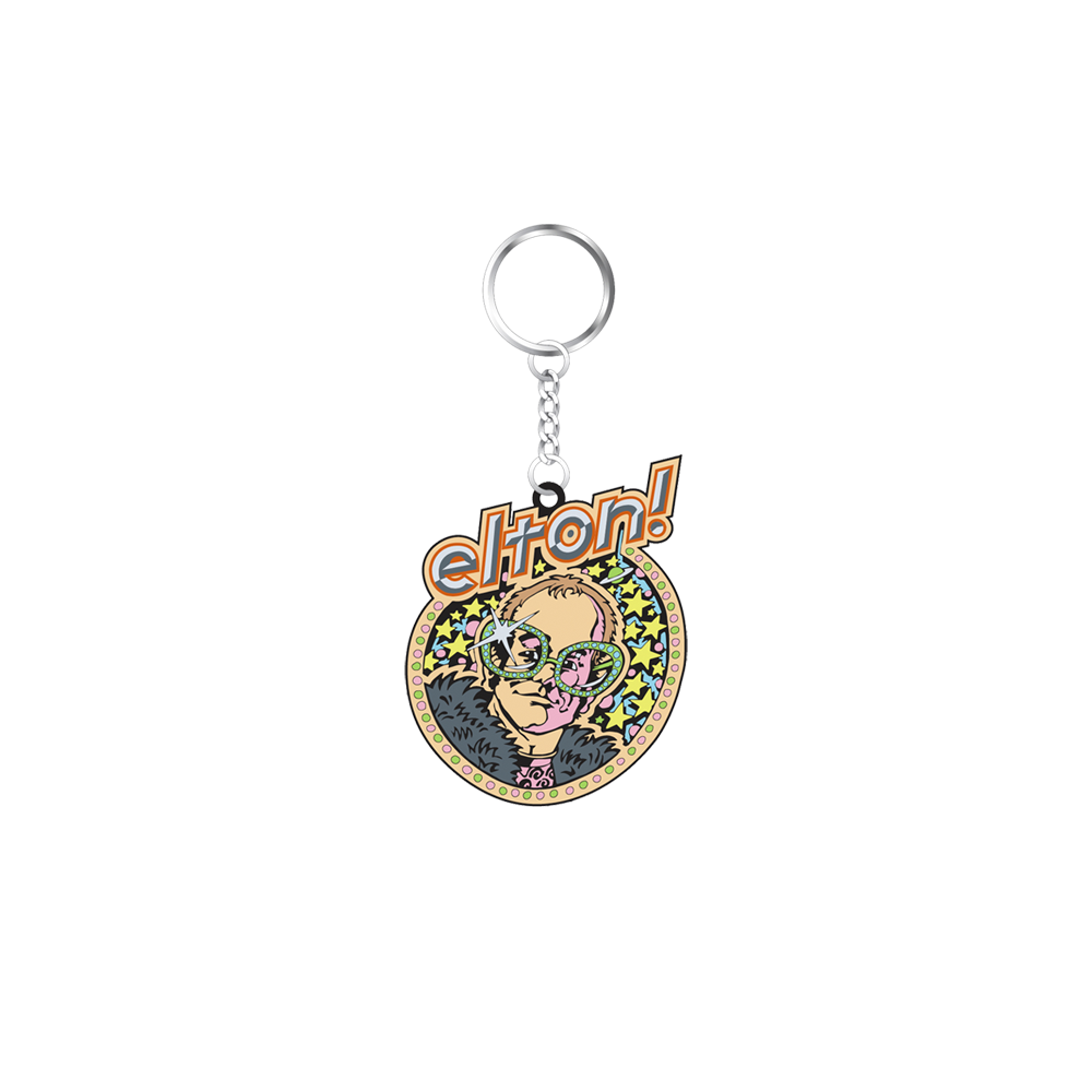 Fun Cartoon PVC Keychain for Keys