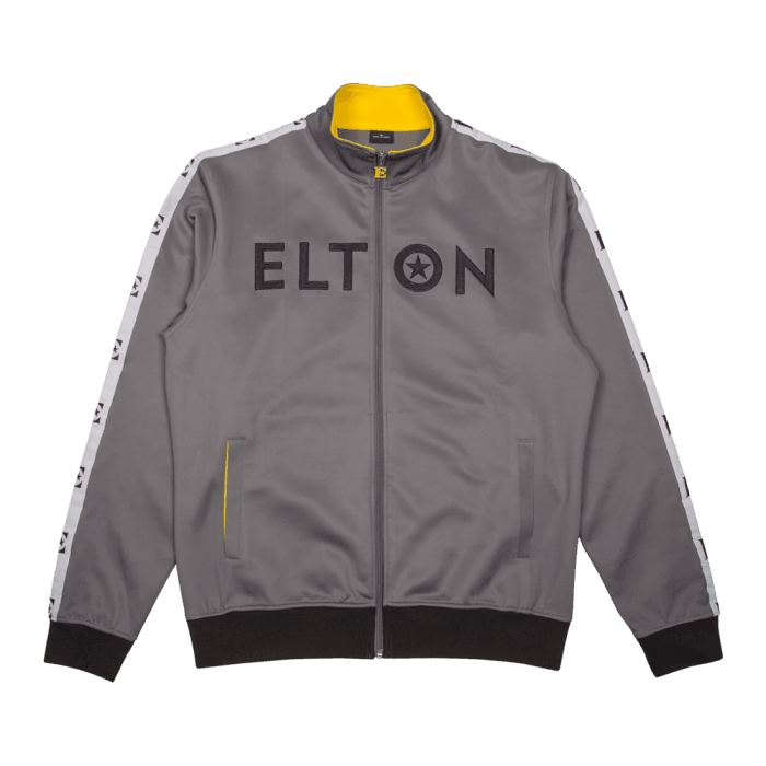 Stylish Taped Track Jacket for Active Wear