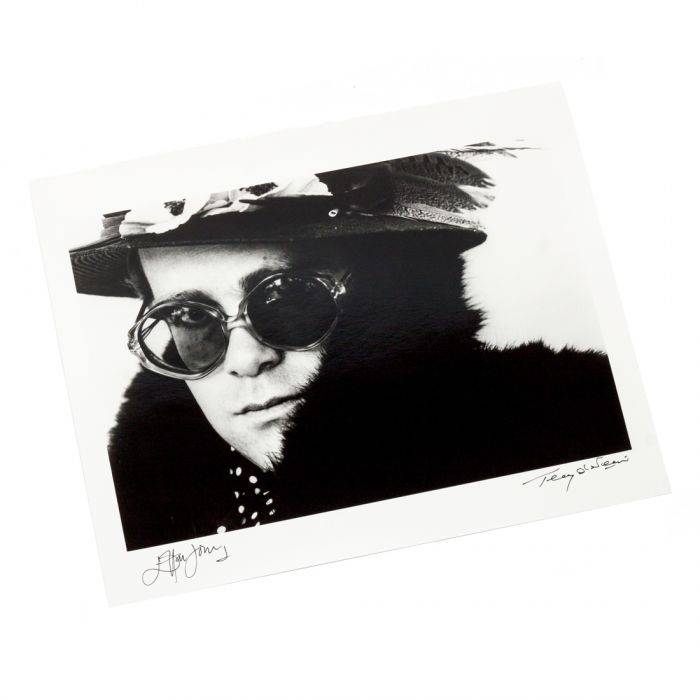 Signed Elton John & Terry O’Neill Limited Art Print