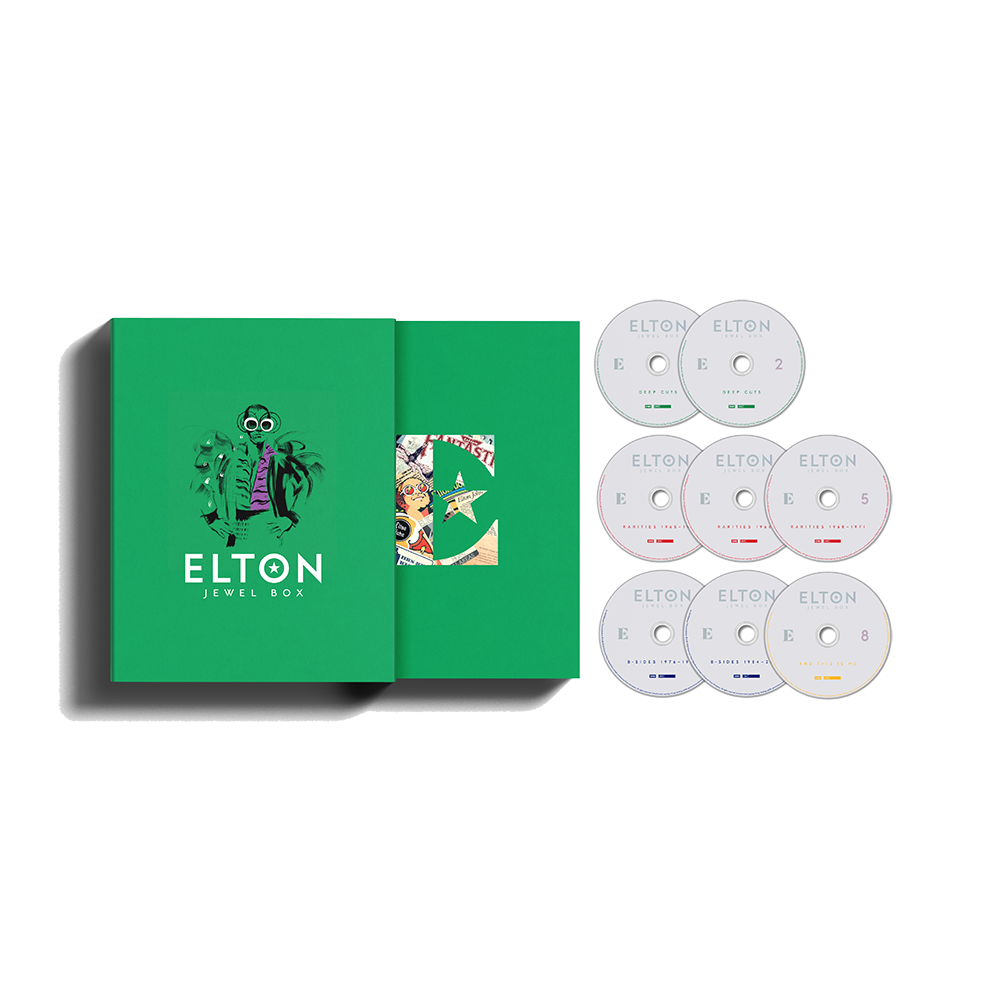 8CD Jewel Case Box Set for Music Collectors