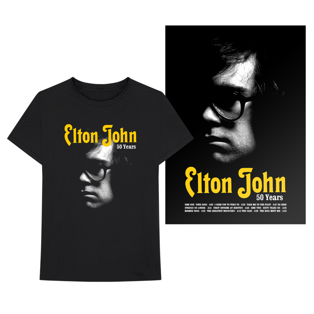 Elton John 50th Anniversary Collectors Bundle
