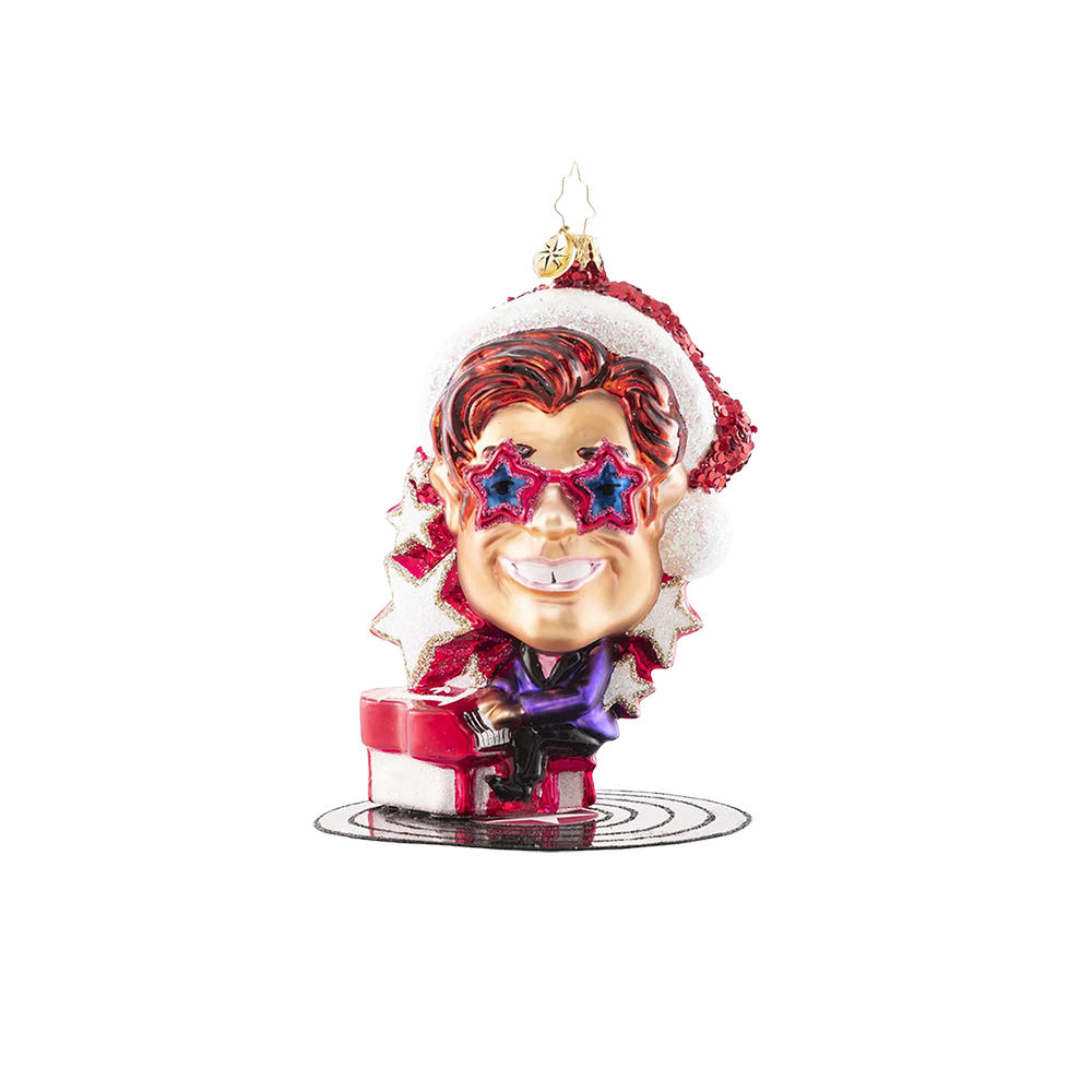 Christopher Radko Elton John Stage Ornament
